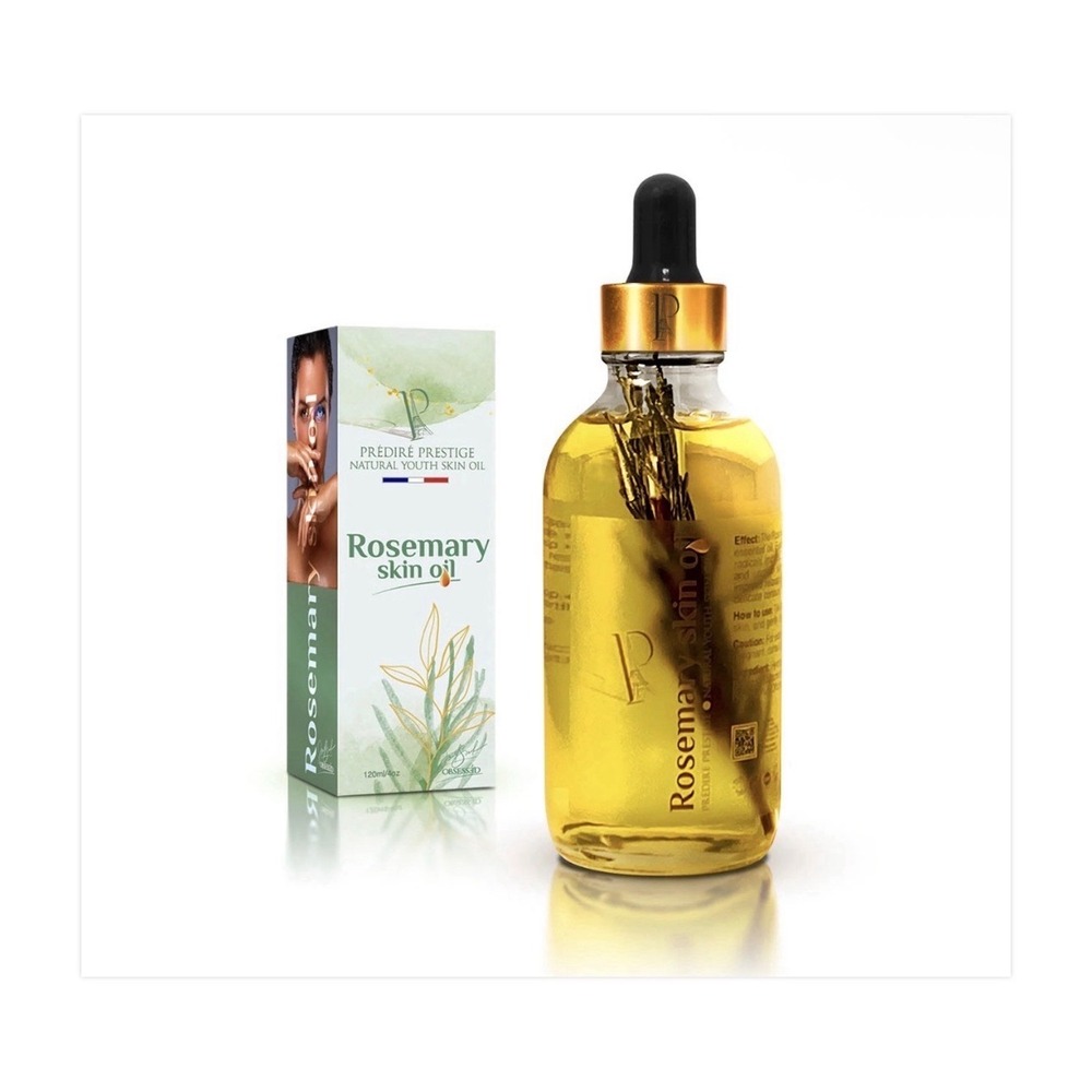 Predire Prestige Natural Youth Rosemary Skin Oil 120ml 4oz Hydrating Facial Oil